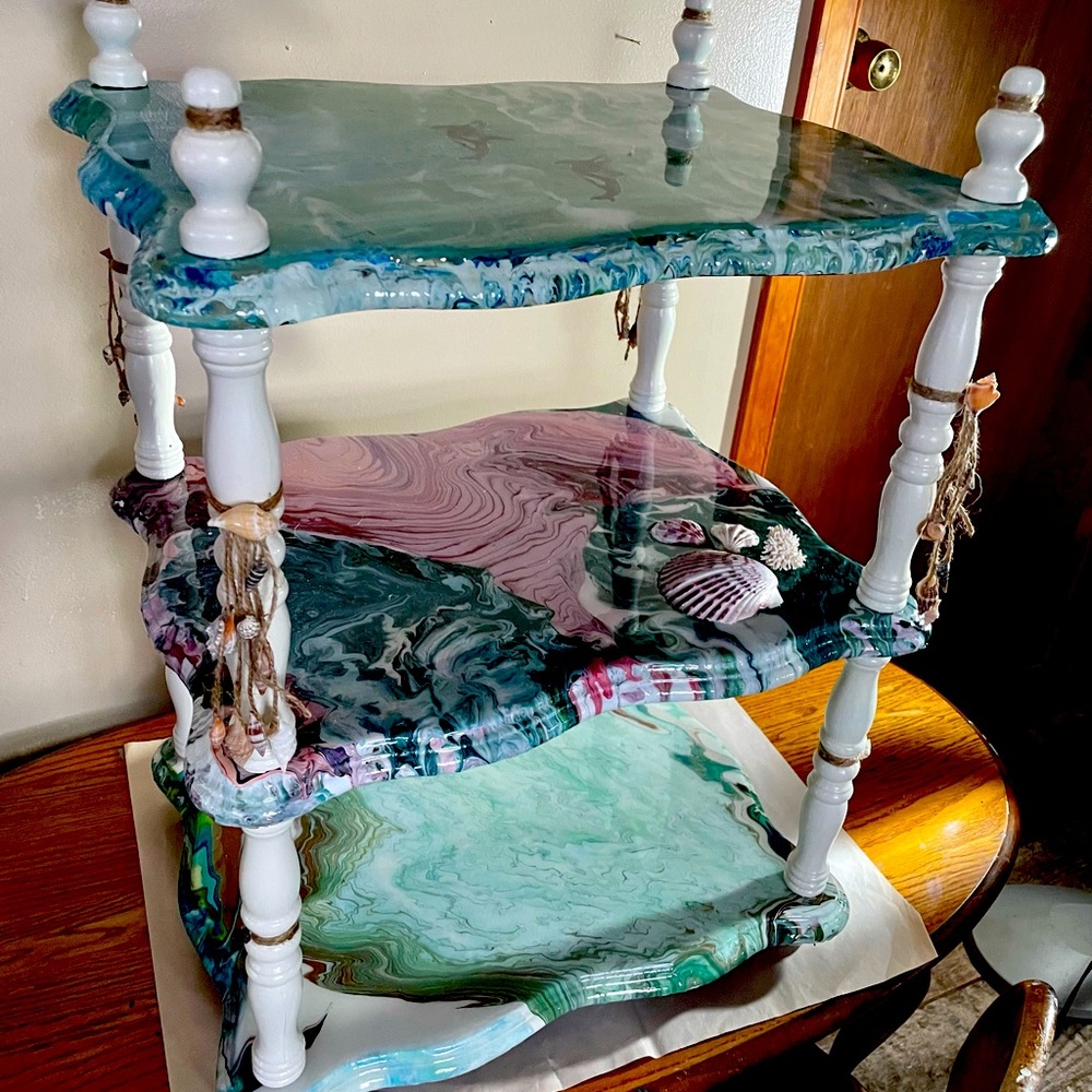3 Tier side table